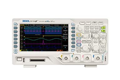 Rigol DS1104Z-S Plus Digital Oscilloscope 100Mhz Bandwidth,4 Channels,1GSa/s Sampling Rate,24Mpts Memory Depth,16 Digital Channels,Built-in 25MHz Function/Arbitrary Waveform Generator
