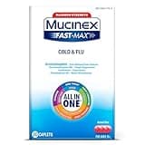 Mucinex Fast-Max Max Strength Cold and Flu Medicine for Adults, Daytime Cold Medicine, Over-the-Counter Medication With Acetaminophen, Dextromethorphan HBr, Guaifenesin, Phenylephrine HCl, 20 Caplets