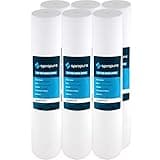 SpiroPure SP-DD-5005-20BB 20x4.5 BB 5 Micron Spun Melt-Blown Polypropylene Water Filter Cartridge SDC-45-2005 DGD-5005-20 155358-43 (Case of 6)