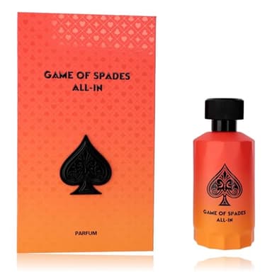 Jo Milano FRAGRANCE EXPERT EXCLUSIVE (2026 RELEASE) Paris Game of Spades ALL IN 3.4 fl oz Parfum spray for Unisex