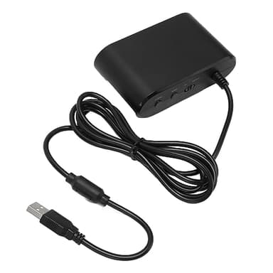 N64 Joystick Converter, Two for N64 Controllers to for or PC, 2 in 1 Gamepad Converter Adapter for PC