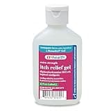 A+Health Extra Strength Itch Relief Gel, Diphenhydramine HCl 2% Topical Analgesic, Relives Itching and Pain for Bug Bites, Rashes, Poison Ivy, Oak and Sumac, Made in USA, 4 Ounces