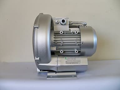 1.75 Hp Regenerative Blower 220V/1Phase, 103 Cfm, 76"H2O Max Press, Goorui-USA GHBH 1D7 12 1R4