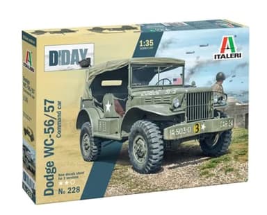 Italeri Dodge Staff Car WC56 Model Kit