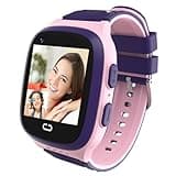 4G Kids Smart Watch GPS Tracker - Smartwatch with Two Way Call Video Calling 7 Puzzle Games Voice Chat SOS School Mode Pedometer Geo-Fence Touch Screen Alarm Clock Smartwatches for Boys Girls