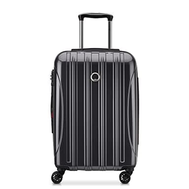 DELSEY PARIS Helium Aero Hardside Expandable Luggage with Spinner Wheels, Titanium, Carry-On Plus 21 Inch