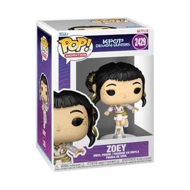 Funko Pop! Animation: Kpop Demon Hunters - Zoey - Collectable Vinyl Figure - Gift Idea - Official Merchandise - Toys for Kids & Adults - Anime Fans - Model Figure for Collectors