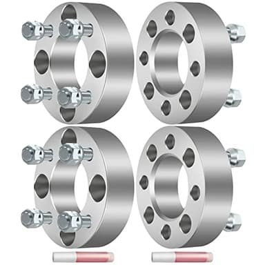 ECCPP EZ GO Wheel Spacers CLUB CAR for Golf CART Wheel Spacers 1.5 inch 4x4 to 4x4 Wheel Spacers 4x101.6 to 4x101.6 4 Lug 68.5mm CB 1/2" Studs 4PCS