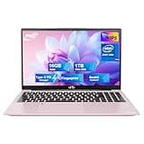 NIMO 15.6 FHD Student Laptop, 16GB RAM, 1TB SSD, Intel Pentium Quad-Core N100(Beat to i3-1115G4, Up to 3.4GHz), 2 Years Warranty, Backlit Keyboard, Fingerprint, Win 11, Rose Gold