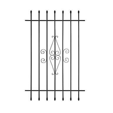 Spear Point Window Bar Guard (36 x 42, Black)