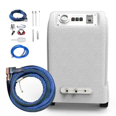 AIOLITH AI30 Plus Dry Ice Blasting Machine Kit, 2-in-1 Set with 26ft Extended Hose (2X Longer) – 44lbs Hopper Dry Ice Blaster for Auto, Food, and Industrial Cleaning