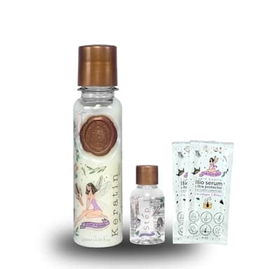 Ritual Botánico Keratina Orgánica | Treatment to Straighten, Repair and Relax Hair | All Natural, Organic & Vegan Ingredients | Product of Colombia | Keratin Small, 120ml/4.05 Fl Oz)