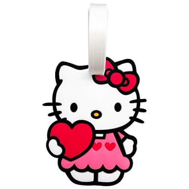 Anime Luggage Tag - Kawaii Luggage Tags for Travel Women Man,Funny Kids Backpack Suitcase Tag Cute Clear,Name ID Identifier Durable for Travel Lovers (Cat)