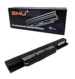 GHU New Laptop Battery for Asus A53 K53 K54 K84 K93 N53 A31-K53 A32-K53 A41-K53 A42-K53 A43EI241SV-SL 10.8V 5200mAh Fit Models A43 A45 A83 A84 K43 K53 P43 P43S P53 X43 X44 X54 X84 X84H 58 WH