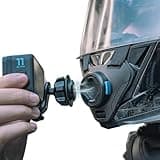 SUREWO Magnetic Quick Release Motorcycle Helmet Chin Strap Mount Compatible with Go pro Hero 13,12,11,10, 9, 8, 7, (2018), 6 5,DJI Osmo Action 4/3/2, AKASO, SJCAM and More