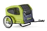 Schwinn Rascal Bike Pet Trailer, For Small and Large Dogs, Tow with Bicycle, Large (Up to 100lbs), Green
