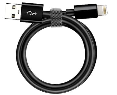 Car Carplay Apple Cable, USB A to Lightning Cable for iPhone 14, 14 pro max,13,Plus,SE 2nd/12/11/Xs/XR, iPad 4/5/ 6/7/ 8, Mini 2/3/4/5, Air 2/3 Charger Cord, Car Charging Cable (Black)