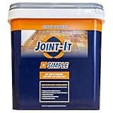 Joint-It Simple Dark Grey – Better Polymeric Sand Alternative, Haze-Free Patio Jointing Sand for Flagstones and Pavers, Wet Application Paver Joint Sand 28lbs, Dark Grey