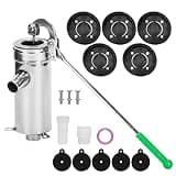 Gtouse Manual Well Pump, Stainless Steel Suction Pump Pitcher for 10m Deep Well, Suitable for Garden Yard Farm