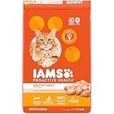 IAMS Proactive Health Healthy Adult Dry Cat Food with Chicken, 22 lb. Bag