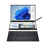 ASUS Zenbook DUO Dual 14" OLED 3K 120Hz Touchscreen Laptop Intel Core Ultra 9 285H 32GB RAM 1TB SSD Inkwell Gray