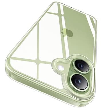 CASEKOO for iPhone 17 Case Crystal Clear, Patented Anti-Yellow & Virgin TPU, 15FT Military-Grade Drop Protection, Slim Transparent Women Men Funda para for iPhone 17 Case 6.3 inch, Clear