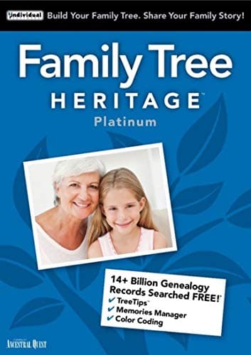 Family Tree Heritage Platinum 15 - Free 7-Day Trial [PC Download]