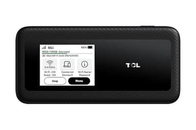 TCL Linkzone 5G UW (MW513U) | Verizon and GSM Unlocked | 5G MiFi Hotspot Router | Black