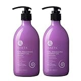 Luseta Curly Hair Shampoo & Conditioner Set with Coconut Oil, Unlimited Bounce and Definition for wavy and Coily hair, Reduce Frizz and Repair Dry Hair, for All Curl Types Sulfate Free 16.9Fl oz × 2
