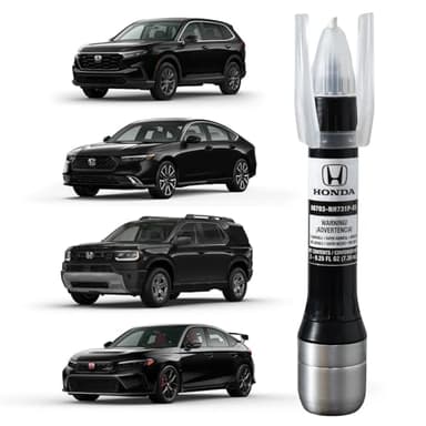 Honda Genuine 08703-NH731P-ES Touch-Up Paint Pen, Crystal Black Pearl (NH731P), 0.44 fl oz