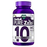 ZzzQuil Pure Zzzs Advanced Melatonin Gummies, Melatonin 10mg, Sleep Aid, with Chamomile & Lavender, Melatonin Sleep Gummies, Sleep Aids for Adults, Berry Flavored, 100 Sleep Gummies