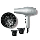 Ion Whisper Quiet Lite Ionic Ceramic Hair Dryer, 1875 Watts, Lightweight, Powerful, 4 Temperatures, 2 Speeds