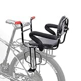 OUSEXI Kid's Bike seat,Child Seat for Adult Bike, Rear BCK Seat for Kids Back Mount, Seat for Kids Over 50 lbs, Rear Frame Mounted Baby Bike Seats Kids Safety