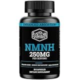 NMNH Supplement 250MG Pure Dihydro-Nicotinamide Mononucleotide (NMN Supplement Alternative with Bioperine® For 3X The Bioavailability) NAD Supplement to Boost NAD+ Levels For Anti-Aging & Energy