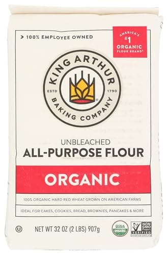 King Arthur Flour, Organic All Purpose Flour, 32 Oz Bag