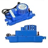 MSELTOS 1/10 HP 93 GPH 20ft Max Head HVAC Condensate Pump, 115V w/Automatic Safety Switch, Removal Drain Pump for Air Conditioner, Dehumidifier, Ice Maker, Furnace, AC unit, Low Profile