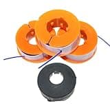 Spool With Line & Cover For Bosch ART26,ART26 Combitrim,ART26 Easytrim,ART30 Combitrim,ART230 Combitrim,ART300 Combitrim,ART300 Easytrim,ART2300 Combitrim,ART2300 Easytrim,ART2600 Easytrim,ART3000