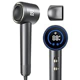 FanttikSolo Aura H10 APEX Hair Dryer, Ionic Blow Dryer with HD Display, Brushless Motor, Thermo-Control, Magnetic Concentrator, 110000 RPM High-Speed, LightFlow for Fast Drying & Shine