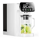 Stokk E1 Reverse Osmosis Water Filter Countertop, 5 Stage RO Water Filter System with Remineralization Glass Pitcher, NSF/ANSI 58&372, Portable No Installation Water Purifier for Home Office