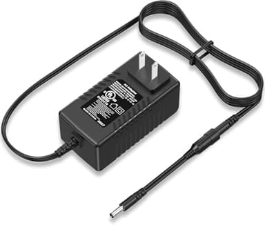 UL Listed Power Cord for AeroGarden Bounty 100911 100912 100913 Replacement Charger for AeroGarden Bounty Elite AC Adapter 6.0Ft Extra Long DC Supply PERFEIDY
