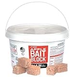 JT Eaton 704-AP Bait Block Anticoagulant Rodenticide, Apple Flavor, for Mice and Rats (4 lb Pail of 64)