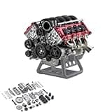 Mini V8 Engine Kits That Runs, MAD RC Combustion Engine Model Kit for Adults to Build, Build Your Own STEM Mini V8 Model, Suitable for Model Car AX90104 SCX10Ⅱ Capra VS4-10 Pro/Ultra