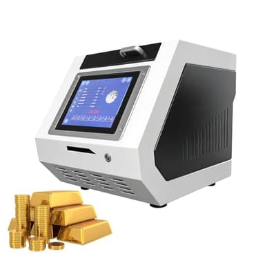 HNZXIB XRF Precious Metal Analyzer - Gold Silver Platinum Palladium Copper Tester with ±1PPM Accuracy, 60s Fast Testing, Au/Ag/Pt/Pd/Cu Tester for Jewelry Stores & Pawn Shops 2026 New Version