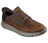 Skechers Men's Garza-Gervin Slip-in Moccasin, Brown, 9