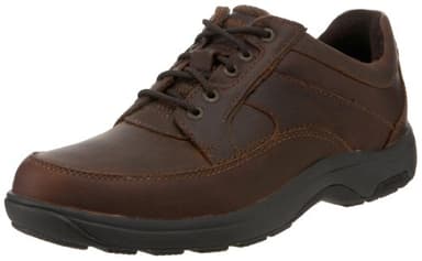 Dunham mens Midland Waterproof oxfords shoes, Brown, 12 X-Wide US