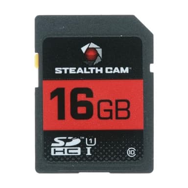 STEALTH CAM SD Card - High-Speed Data Transferring Storage Game Trail Hunting Scouting Photo Video Recording Cameras, SDHC 16GB SD Memory Card