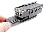 RAE GEAR - CHARGE/TTi/CHARGE PLUS Sheath with Bit Kit Attachment Holder Compatible with Leatherman Charge UNIVERSAL BELT SIZE & ROTATABLE BELT CLIP (TOOL & BITS NOT INCLUDED)