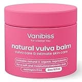 Vanibiss Natural Vulva Balm - Vulva Cream & Tender Skin Care, Vulvar Hydrating Balm, Relieves Dryness, Itching, Chafing, Burning, Itch, Women Vulva Care Creme & Skin Softener, Estrogen Free (2oz)