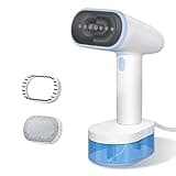 YASHE Steamer for Clothes, 1500W Travel Handheld Steamer, 20s Fast Heat-up, 250ml Large Capacity, Horizontal & Vertical 2 IN 1, Auto-Off, Mini Size, Self-Cleaning, for Home, Office and Travel