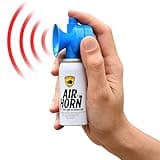 Guard Dog Security Air Horn For Safety, Loud Blow Horn, Hand Held Mini Air Horn for Self-Defense, Audible Over 1 Mile, 1.4 oz Can, Powerful, Portable and Mini Canned Accessories for Protection